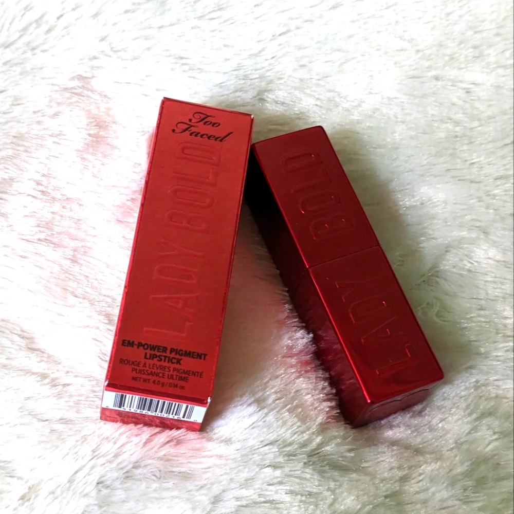 Too faced lady bold EM power pigment lipstick